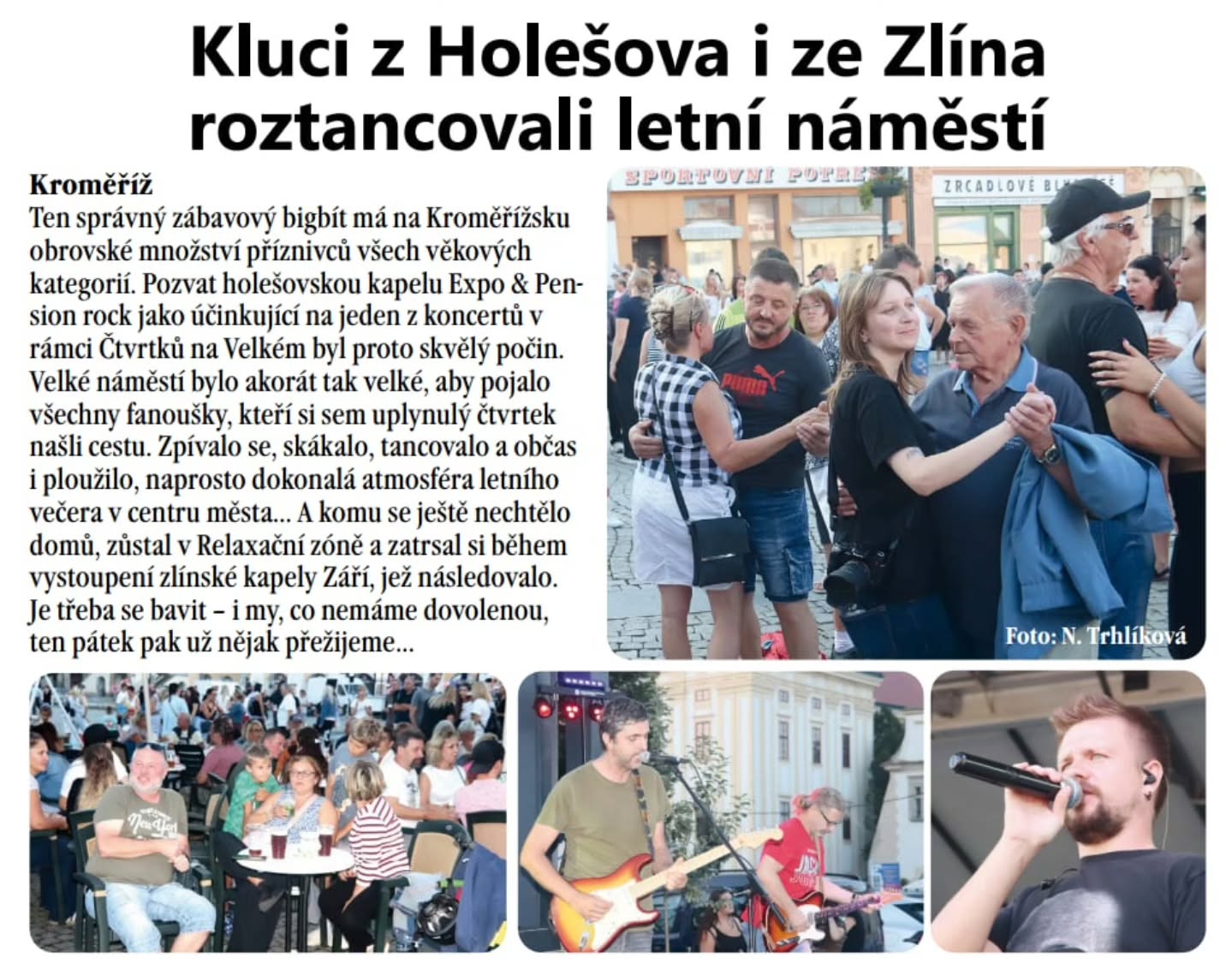 skupina září